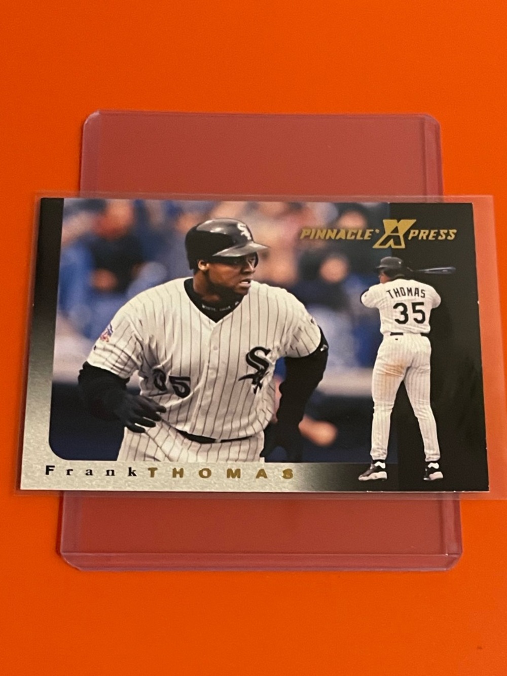 Frank Thomas #5 1997 Pinnacle X Press Baseball Trading Card